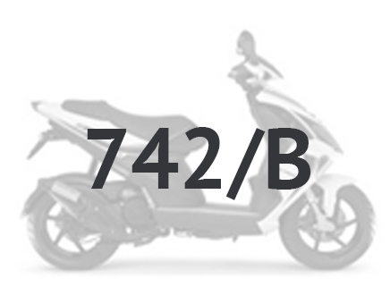 Ricambi Piaggio NRG Power DD 2007-2017 Grigio Tecnico 742/B