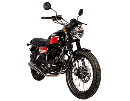 AGM Caferacer Base nero / rosso