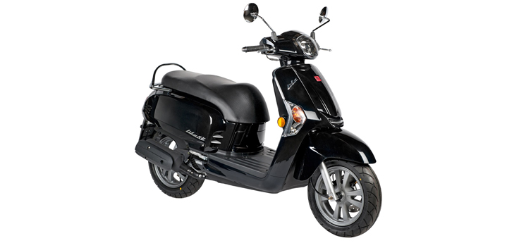 Ricambi Kymco Like 4 tempi nero metallizzato
