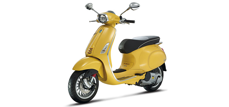 Ricambi Vespa Sprint 4 tempi 4V (versione 45 km/h) giallo 968/A