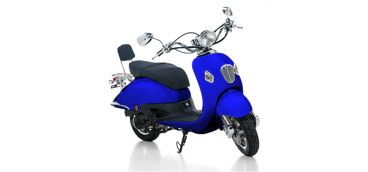 Ricambi BTC Grande Retro GT1 blu scuro