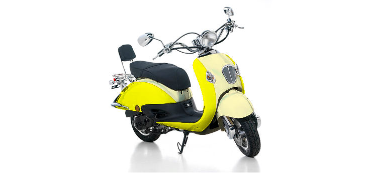 Ricambi Vom Bella Retro giallo e crema