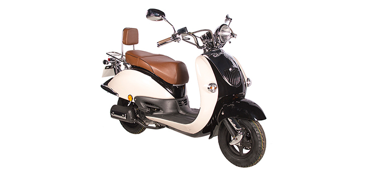 Ricambi per Benzhou Grande Retro GT 2 Euro2 nero/bianco