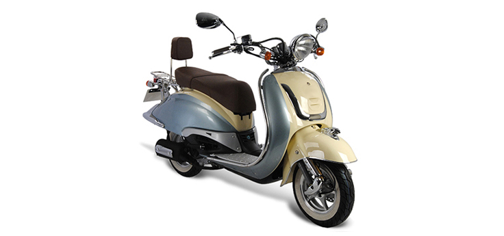 Ricambi per Benzhou Retro blu crema
