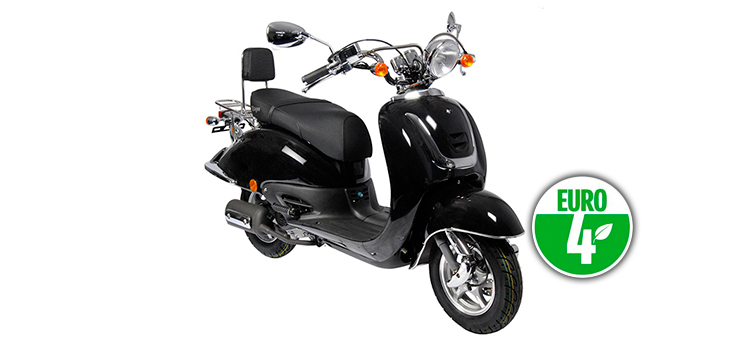 Ricambi China Grande Retro nero Euro4