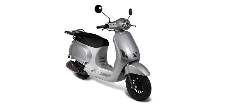 Onderdelen Neco Azzuro 125cc zilver
