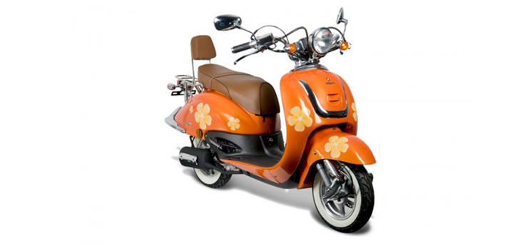 Ricambi per China Grande Retro Arancione