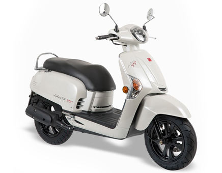Ricambi Kymco Like TT 4 tempi bianco diamond