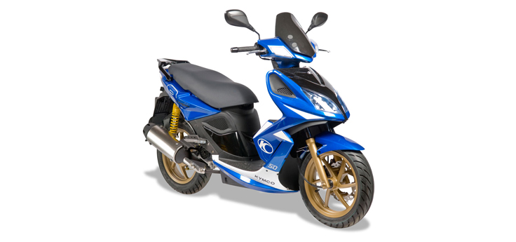 Ricambi Kymco Super8 4 tempi dal 2009 blu