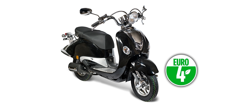 Onderdelen Neco Borsalino Oro zwart Euro4