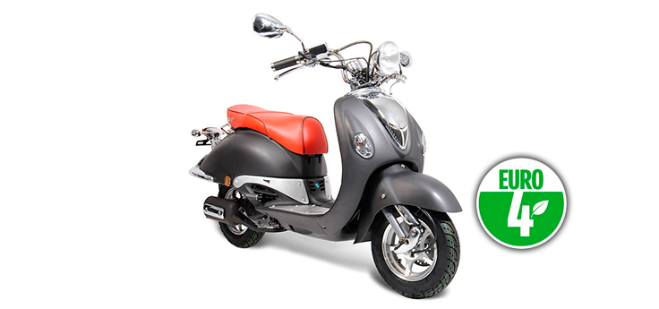 Onderdelen Neco Borsalino Oro mat zwart Euro4