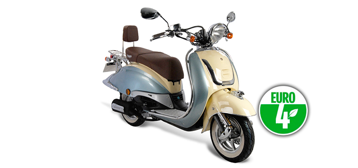 Onderdelen Neco Borsalino Euro4 blauw/ creme