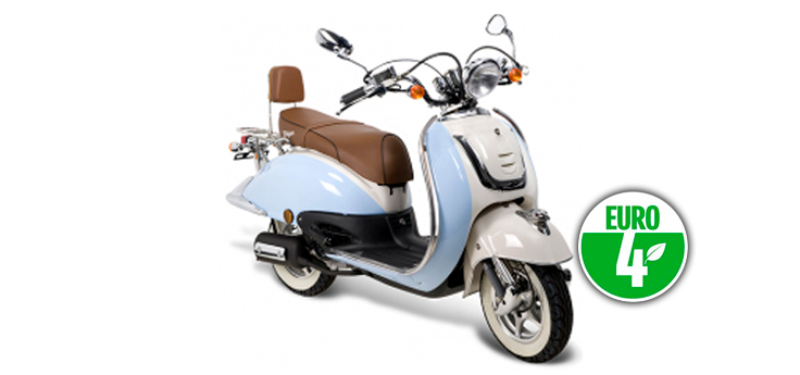 Onderdelen Neco Borsalino Euro4 blauw/ wit