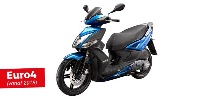 Ricambi Kymco Agility 16'+ 4 tempi a iniezione Euro4 blu opaco