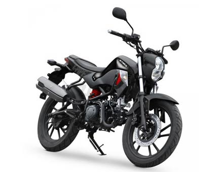 Ricambi Kymco K-Pipe 4 tempi nero lucido