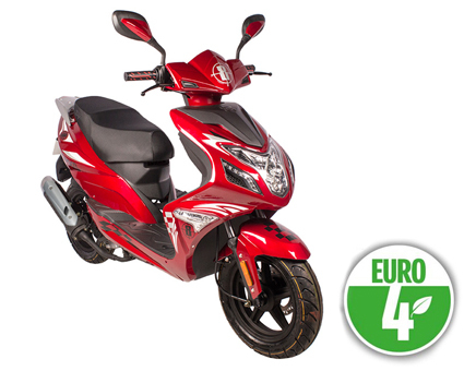 Ricambi AGM R8 rosso metallico (EURO4)