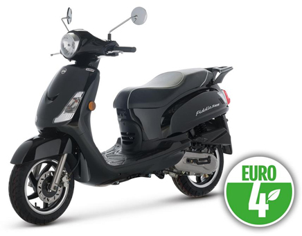 Sym Fiddle II Euro4 (BK-5560S) Nero