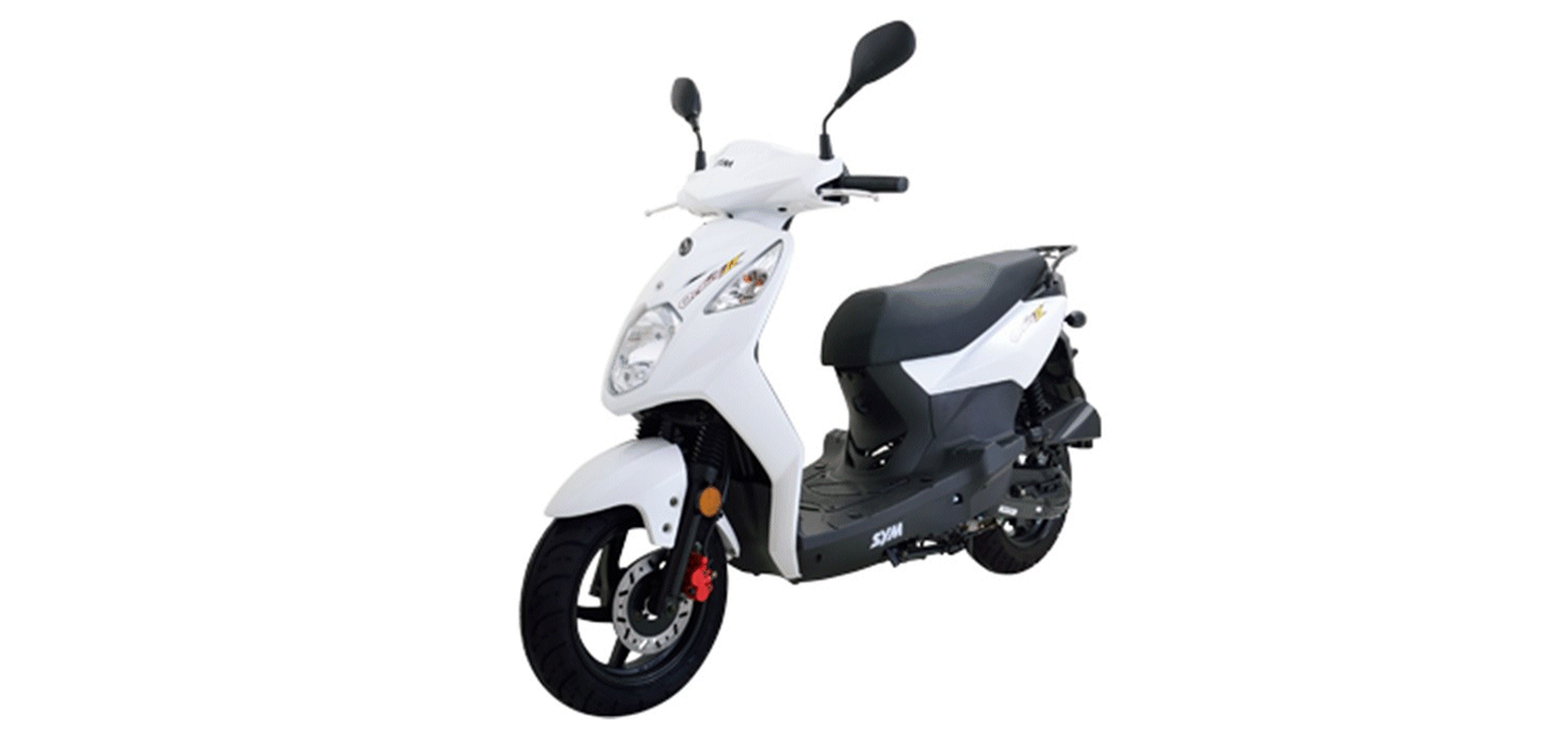 Sym Orbit II 125i E4 WHITE (WH-8018P)