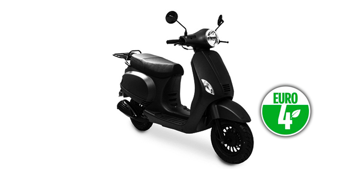 Ricambi TYM Alpha Euro4 nero opaco