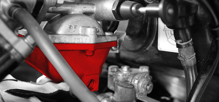 Vasca del carburatore