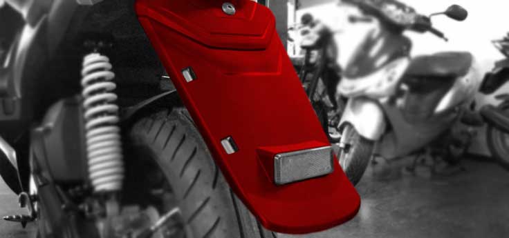 Parafango posteriore