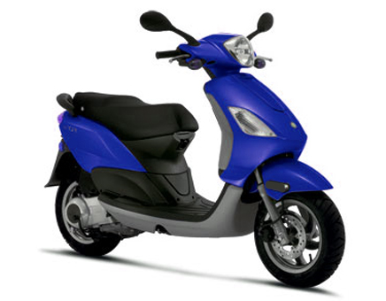 Ricambi Piaggio Fly 4 tempi blu siderale 280