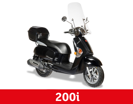 Ricambi Kymco Like 200i nero
