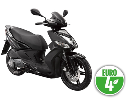 Ricambi Kymco Agility 16'+ 4 tempi a iniezione Euro4 nero