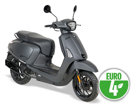 Ricambi Kymco Like dal 2018 nero opaco (euro4)