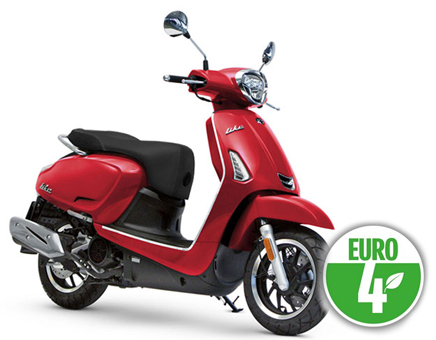 Ricambi Kymco Like dal 2018 rosso (euro4)