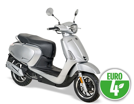 Kymco New Like 150i grigio opaco E4