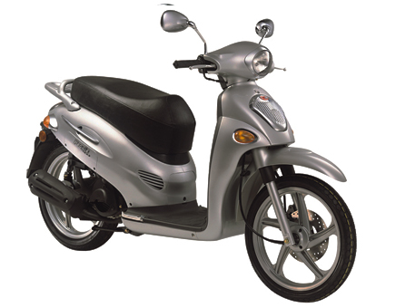 Ricambi Kymco People 2 tempi 50cc grigio scuro