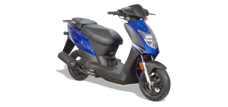 Ricambi Kymco Agility 10' 4 tempi blu