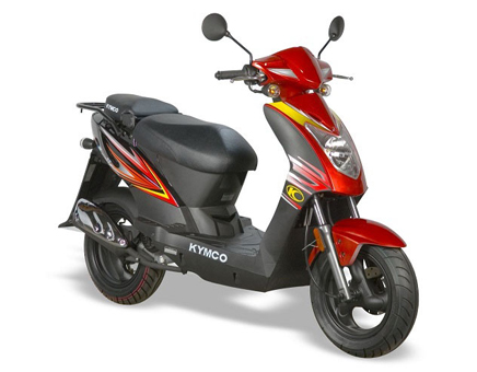 Ricambi Kymco Agility 10' 4 tempi blu sportivo rosso