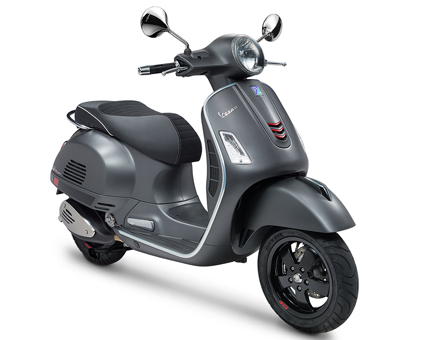 Vespa GTS 300 Super (con e senza ABS) grigio opaco 742/B