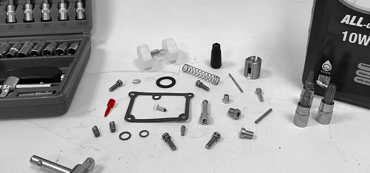 Vite di regolazione minimo e aria