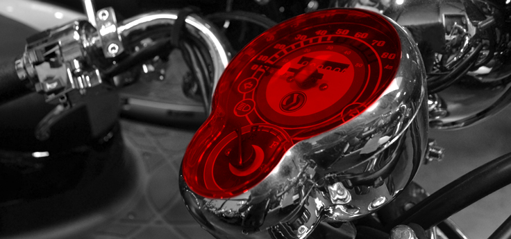 Vetro del contachilometri / cornice del contachilometri