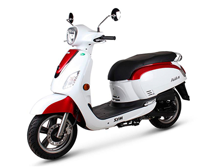 Sym Fiddle III (WH006 R010CA) bianco rosso