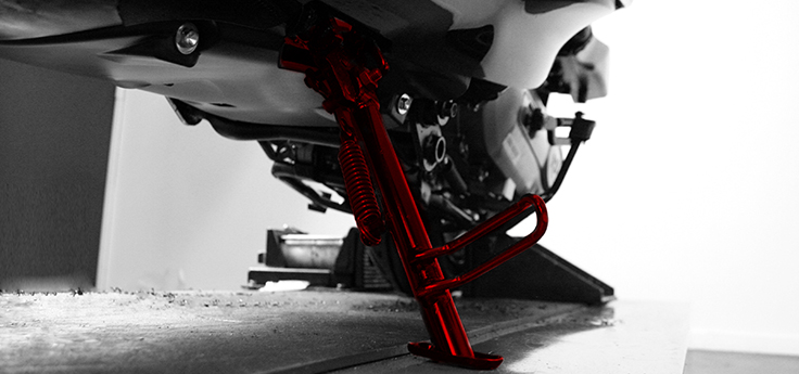 Cavalletto centrale / laterale