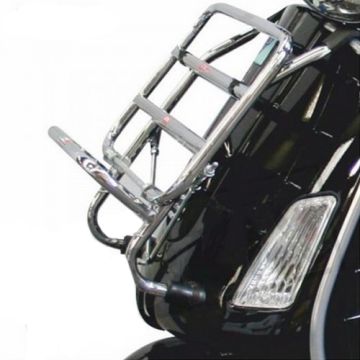 Portapacchi anteriore Faco cromato per Vespa GTS