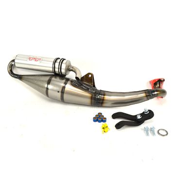 Marmitta orizzontale Minarelli Yamaha Aerox HM TT Leovince