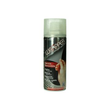Vernice spray Wrapper glitter plastidip silver 400ml