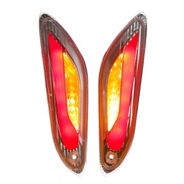 Set frecce Vespa Primavera/Sprint clear LED 2.0 (Audi look) posteriore