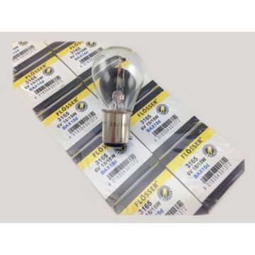 lampada 6V 15/15W ba15 bosma