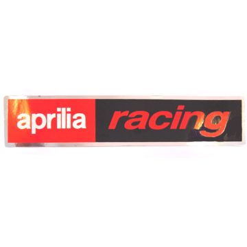 Adesivo Aprilia word [Aprilia racing] 46x220mm rosso/nero Falko 980675
