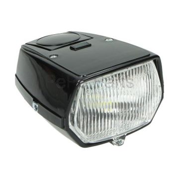 Faro anteriore Puch Maxi LED nero DMP