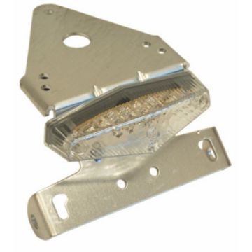 Fanale posteriore a LED + portatarga universale in alluminio DMP