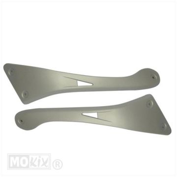 Set paraurti China Grand Retro grigio Tuning
