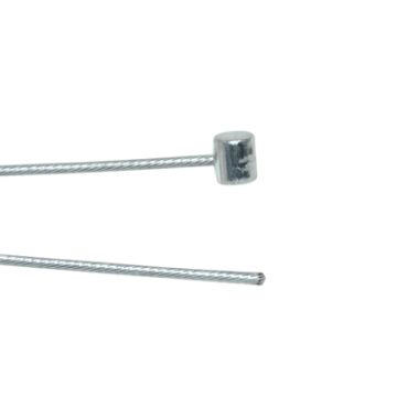 Cavo interno universale - diametro = 1/6 mm x 2000 mm/diametro nipplo = 5/5 mm x 7 mm - usato come cavo per commutatore/cambio - attorcigliato