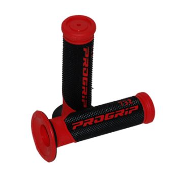 Set maniglie per scooter Progrip 732 nero/rosso